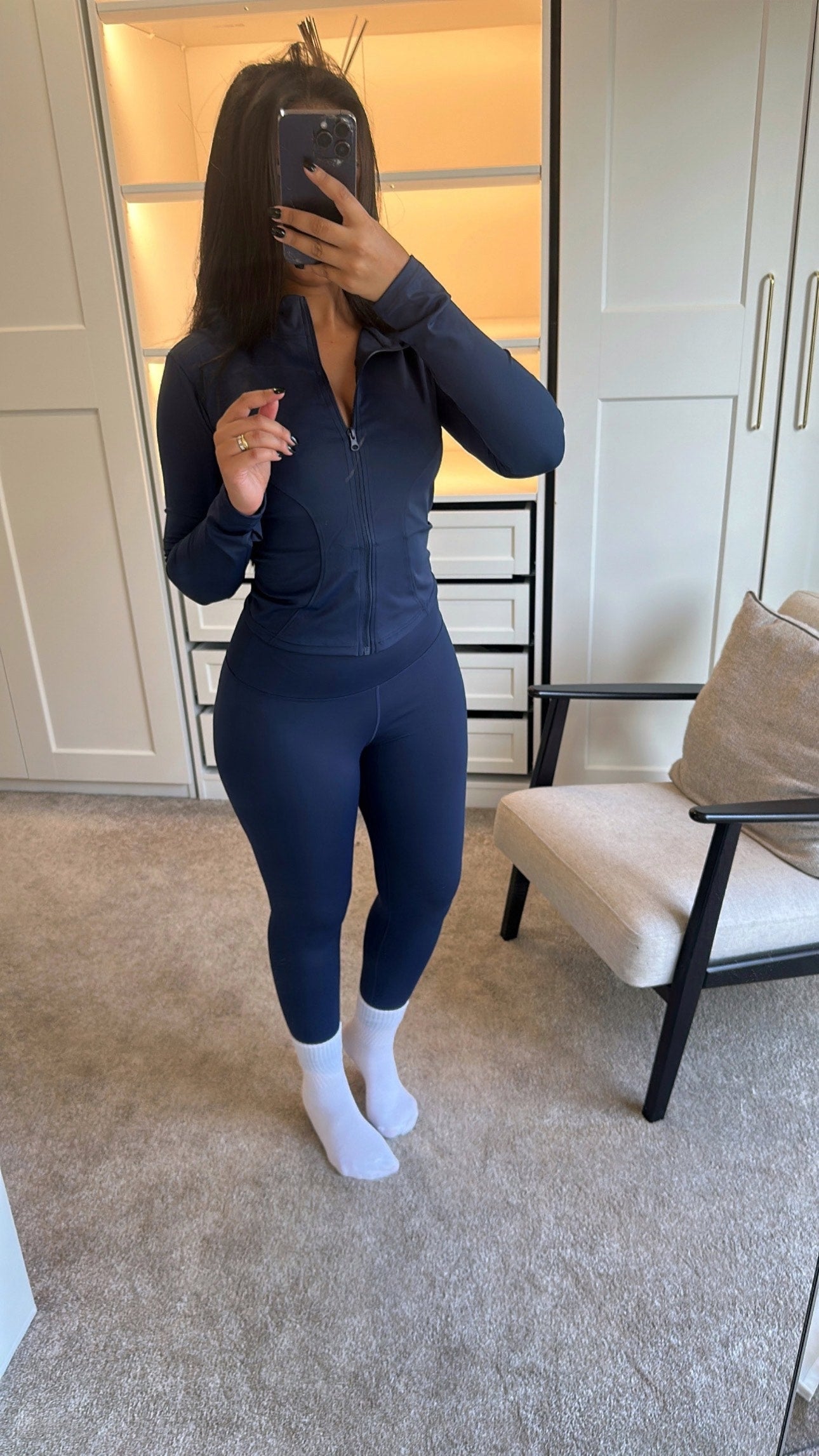 Ensemble LULU bleu marine