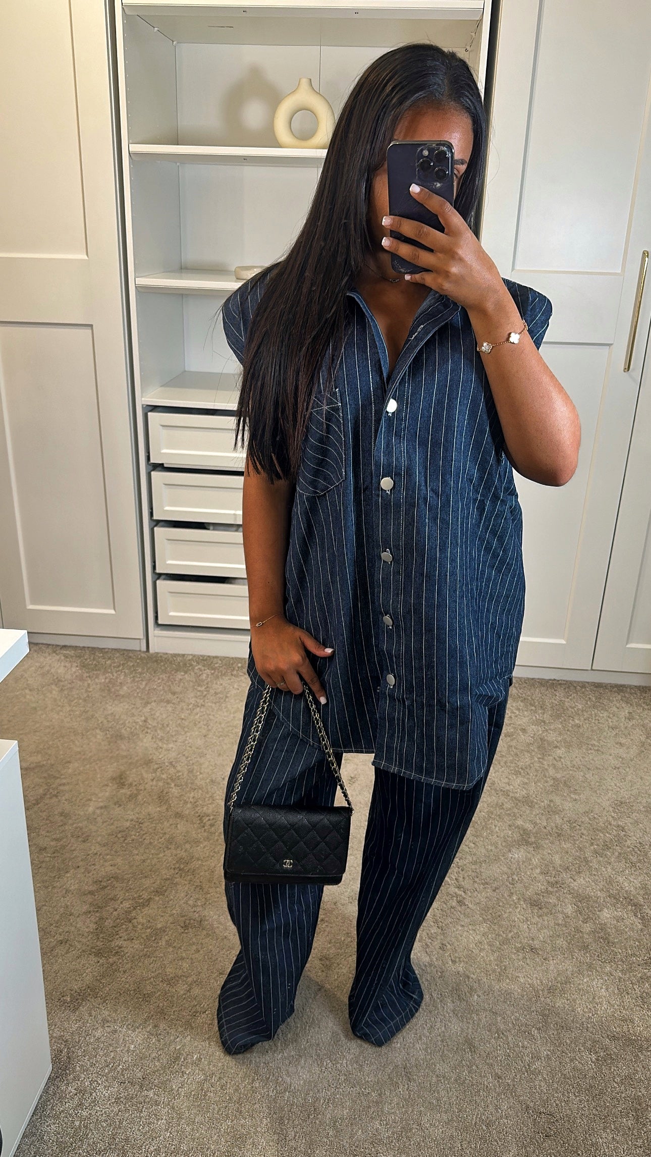 Ensemble Jena bleu foncé