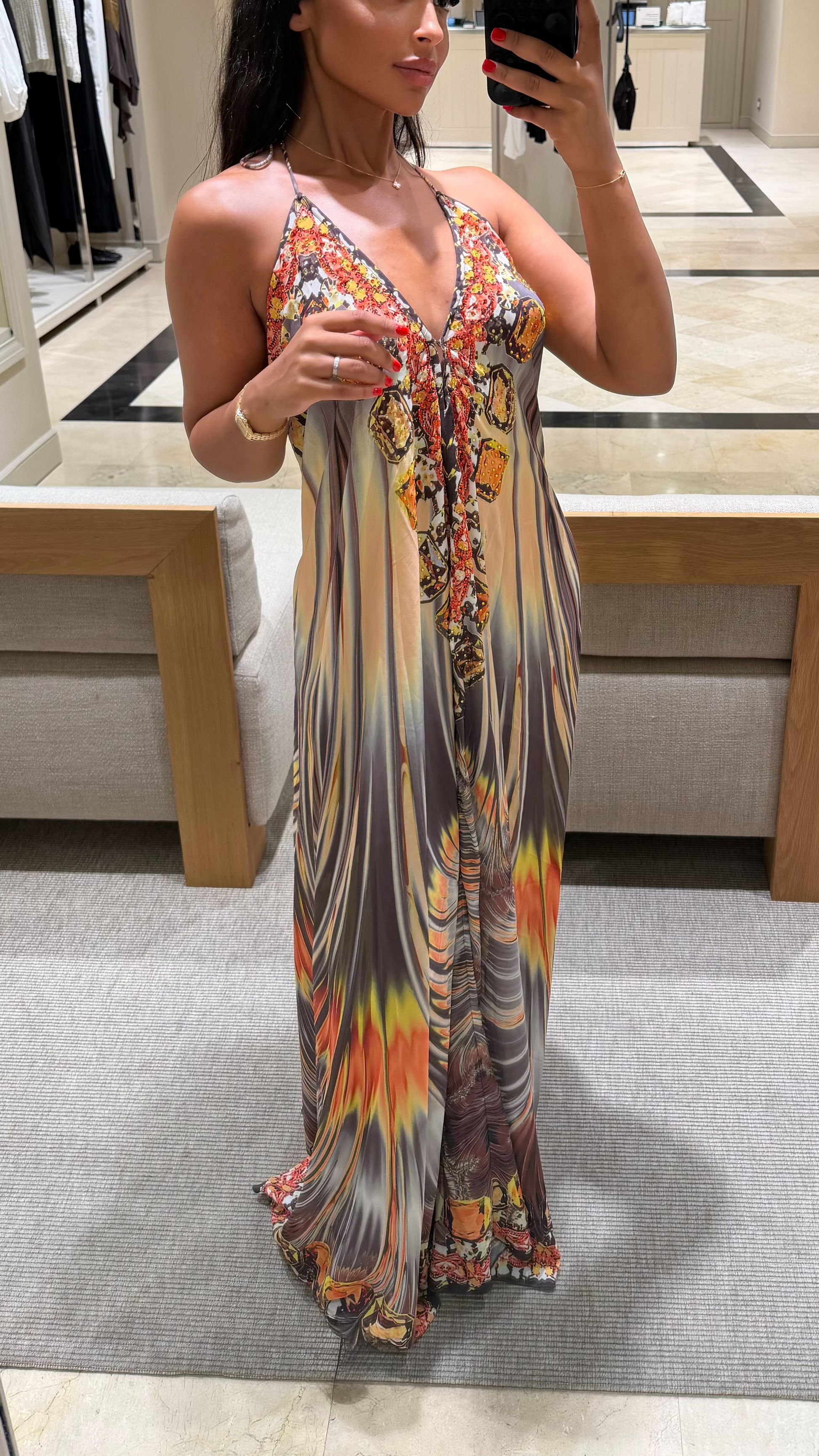 Robe Aube ORANGE