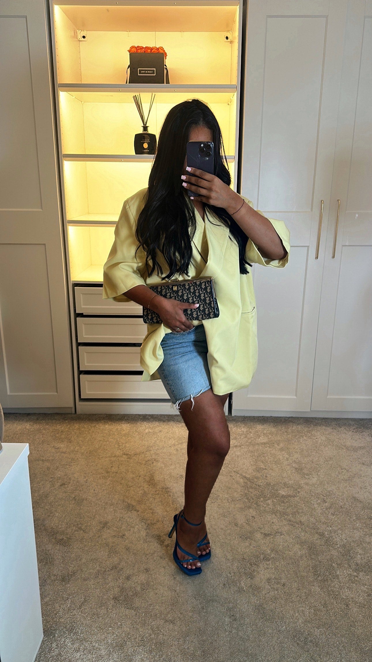 Blazer Oversize Jaune beurre