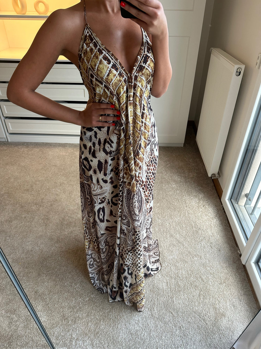 Robe Aube doré