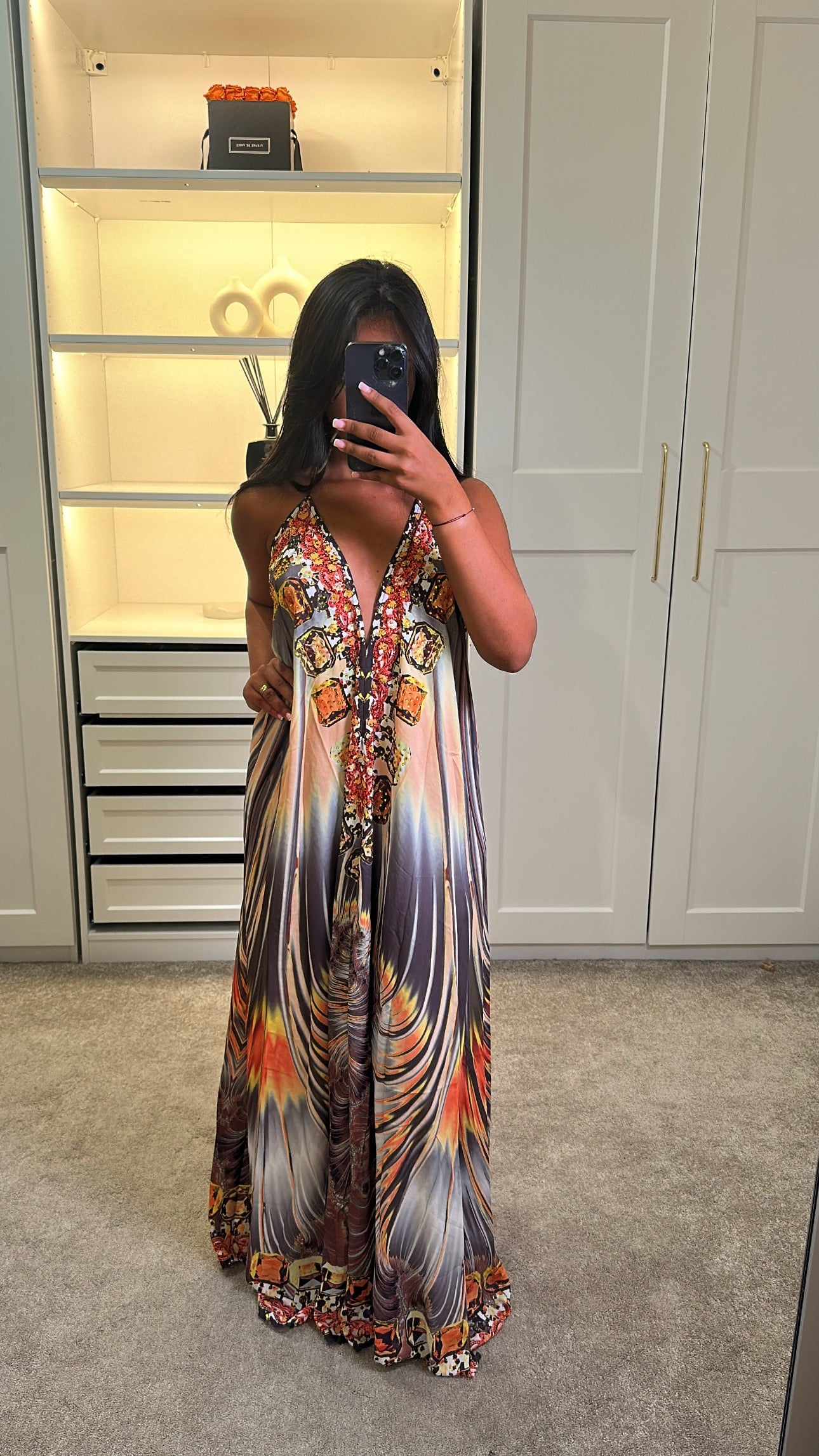 Robe Aube ORANGE
