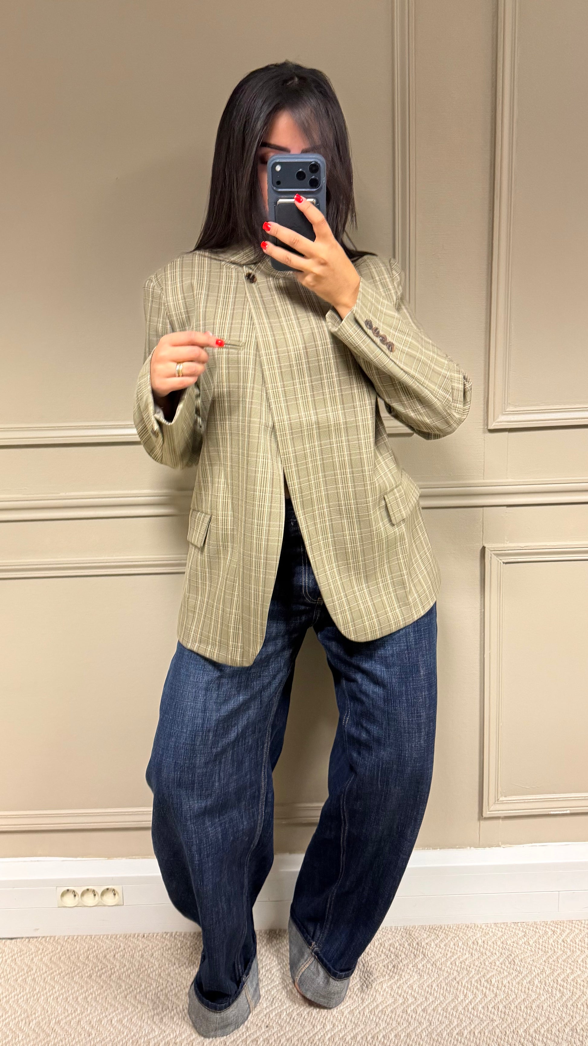 Blazer Noor asymetrique
